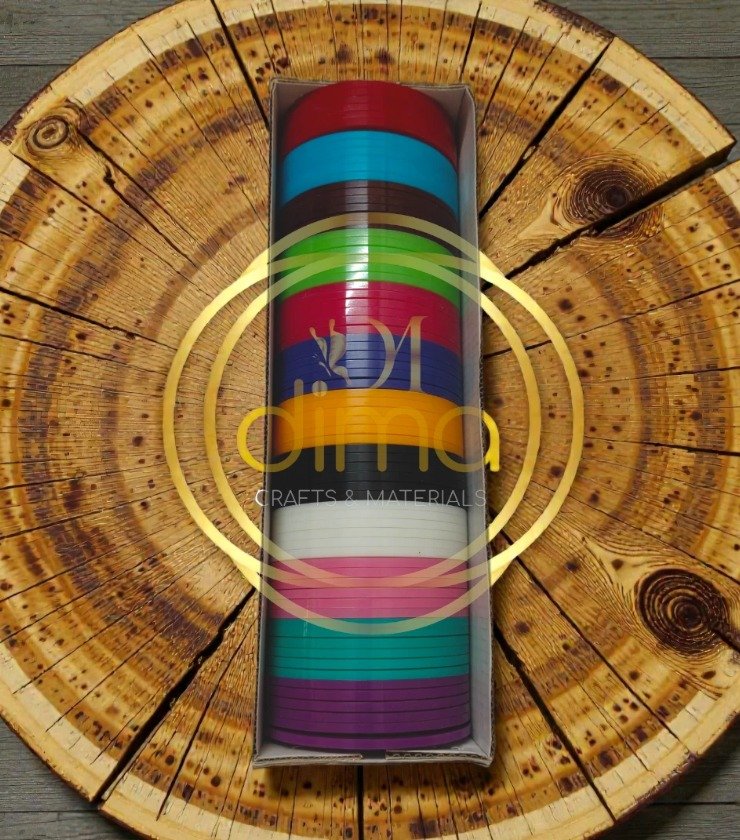Plastic Bangle Flat 6 Cut