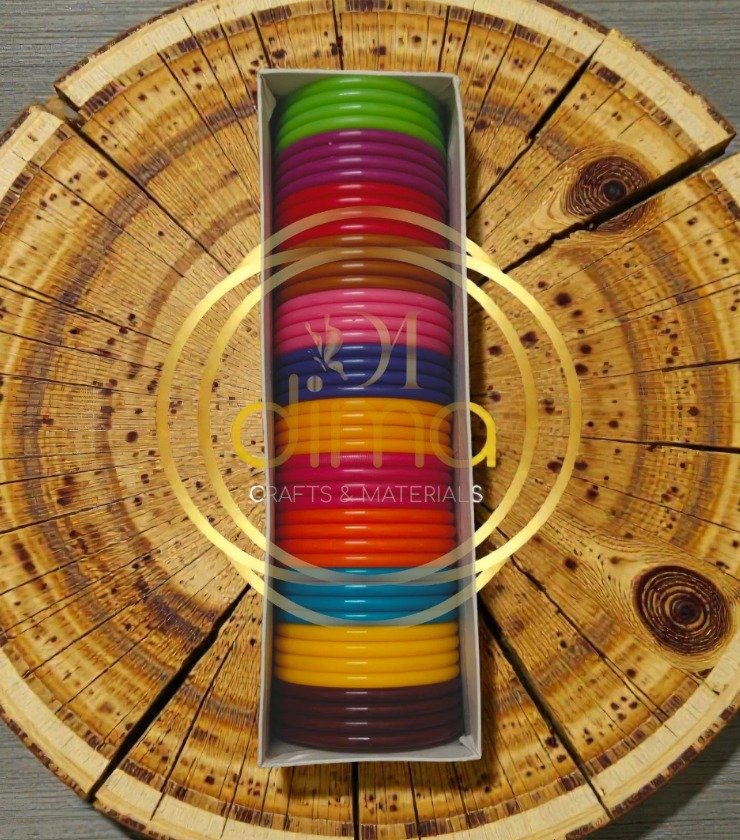 Plastic Bangle Regular 4 Cut