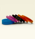 Flat Plastic Bangles 2 cut - 1