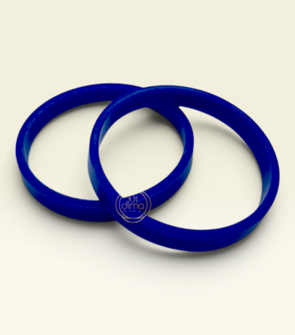Flat Plastic Bangles 2 cut