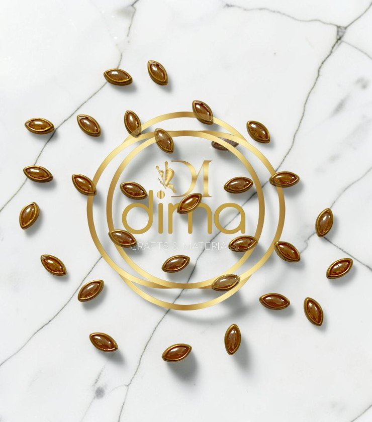 Ceramic Kundan Stones - Eye 8K