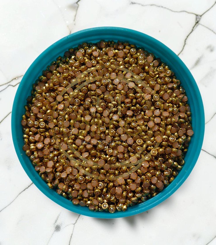 Ceramic Kundan Stones - Round 3mm