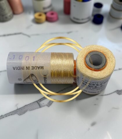 Double Bell Silk Thread Shade 1001 Champagne Gold
