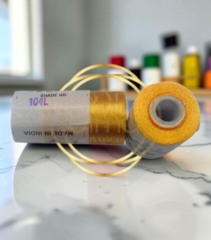 Double Bell Silk Thread Shade 104L Golden Amber