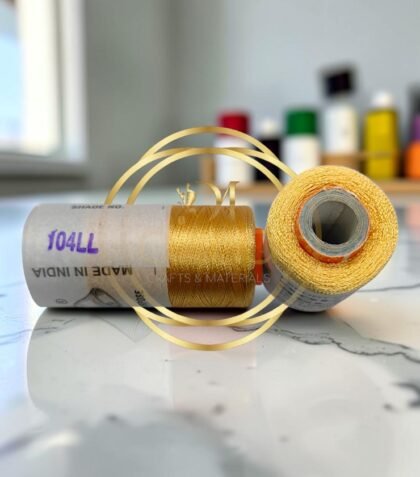 Double Bell Silk Thread Shade 104LL Bright Gold