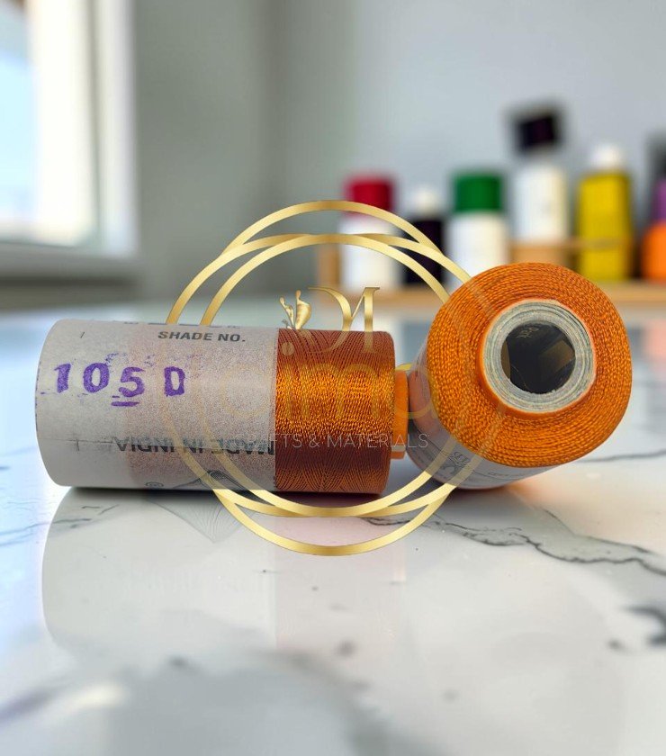 Double Bell Silk Thread Shade No. 105D Burnt Rust