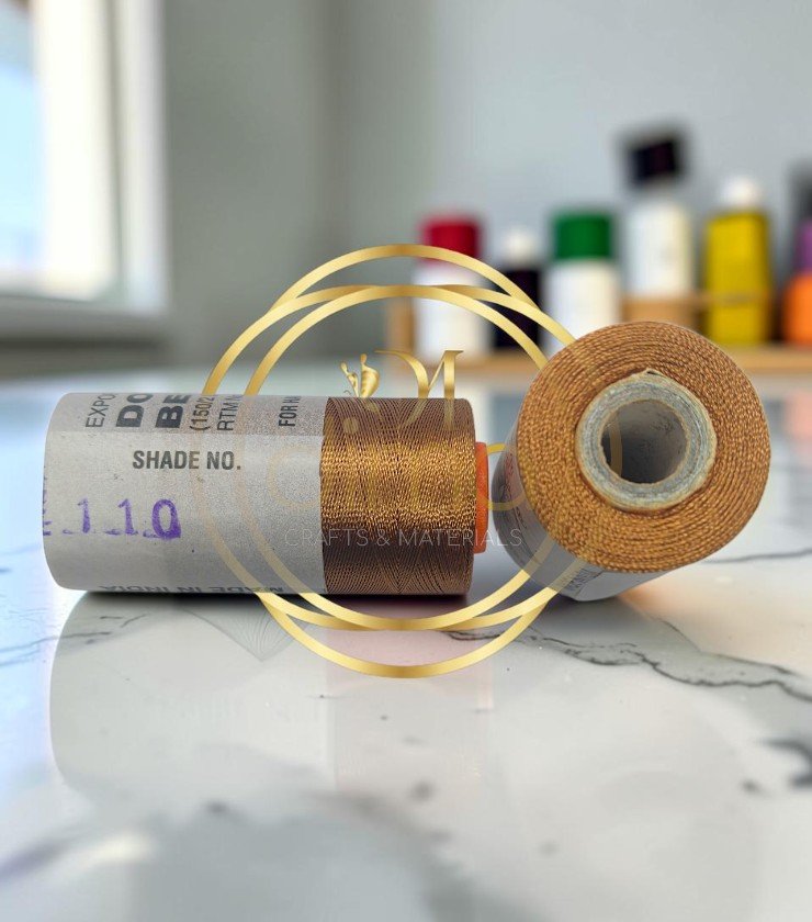 Double Bell Silk Thread Shade No. 110 Golden Bronze