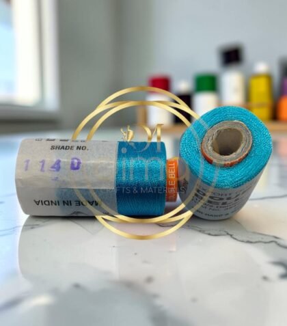 Double Bell Silk Thread Shade 114D Peacock Teal