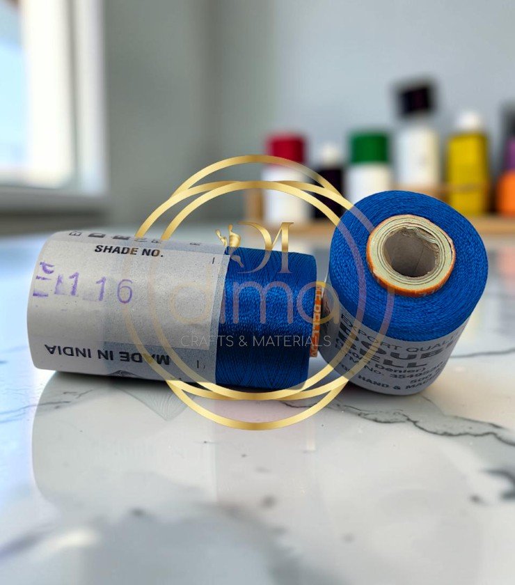 Double Bell Silk Thread Shade No. 116 Royal Blue