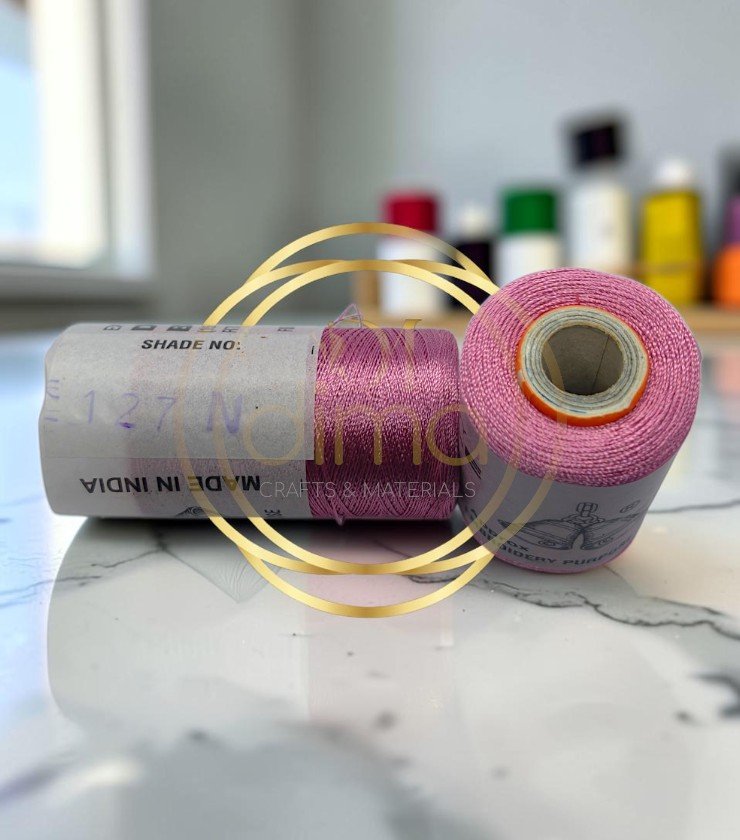 Double Bell Silk Thread Shade No. 127N Orchid Pink
