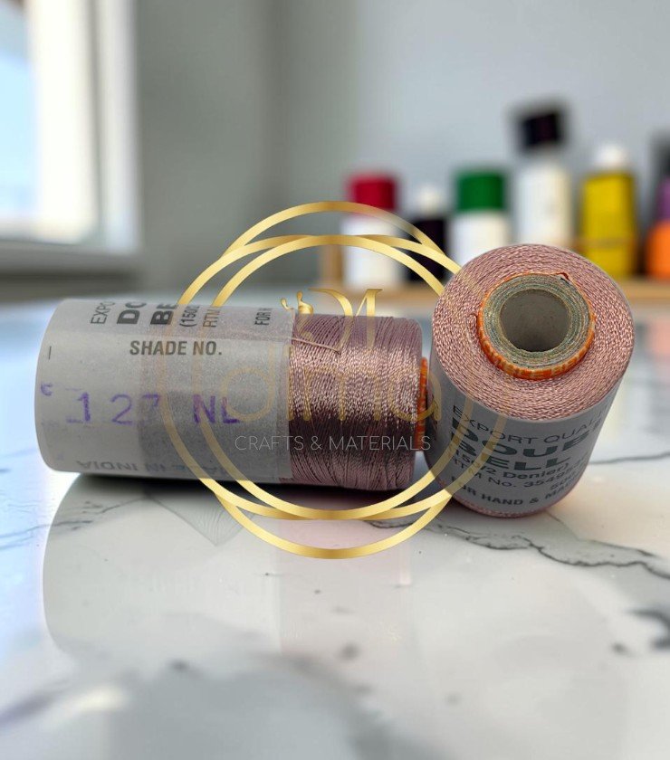 Double Bell Silk Thread Shade No. 127NL Dusty Pink