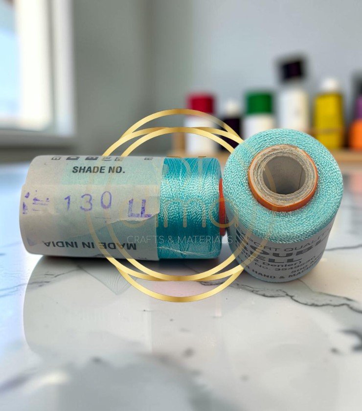 Double Bell Silk Thread Shade No. 130LL Aqua Mint