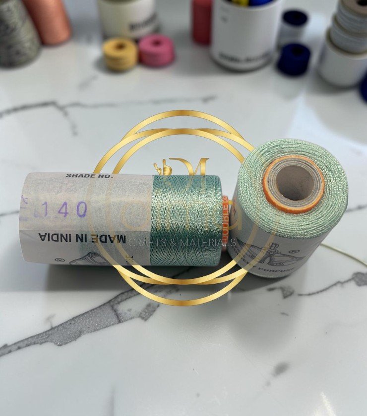 Double Bell Silk Thread Shade No. 140 Mint Green