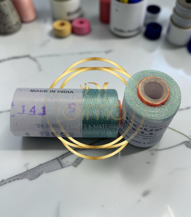 Double Bell Silk Thread Shade No. 141 Sage Mint