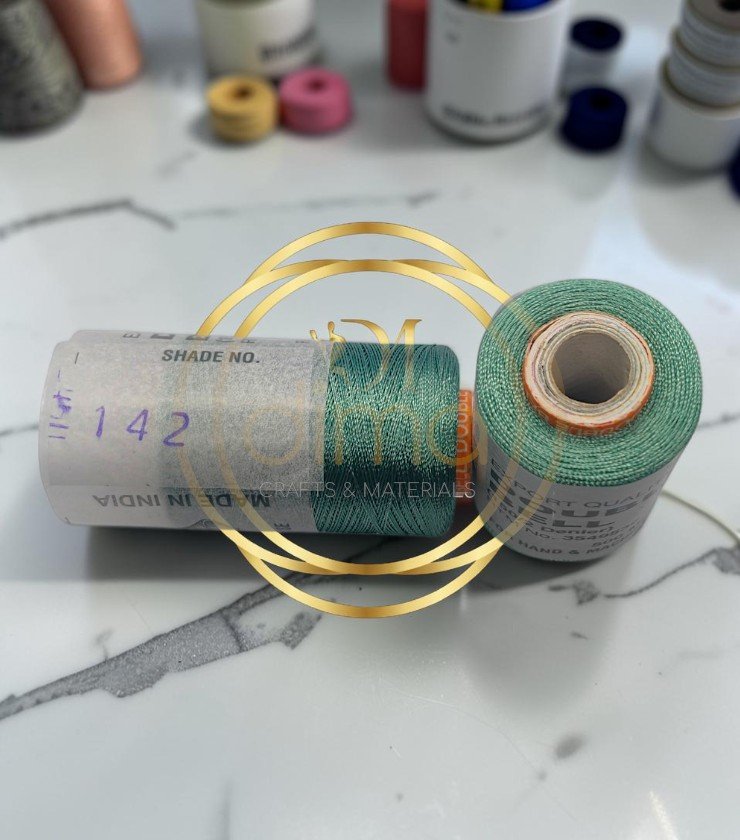Double Bell Silk Thread Shade No. 142 Sea Green
