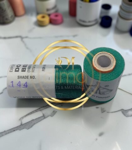 Double Bell Silk Thread Shade 144 Emerald Green