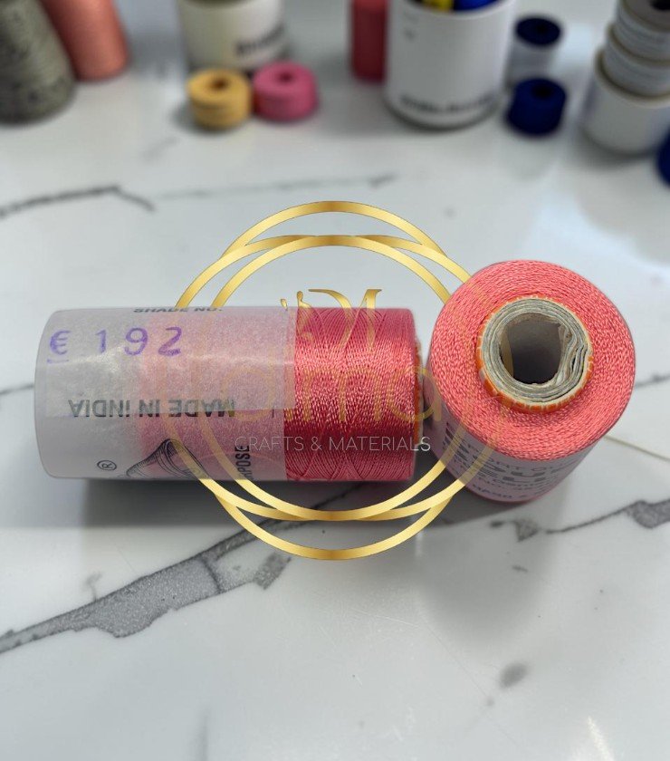 Double Bell Silk Thread Shade No. 192 Salmon Pink