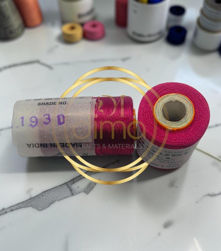 Double Bell Silk Thread Shade No. 193D Fuchsia Pink