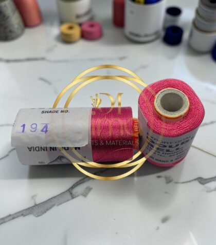 Double Bell Silk Thread Shade 194 Raspberry Pink