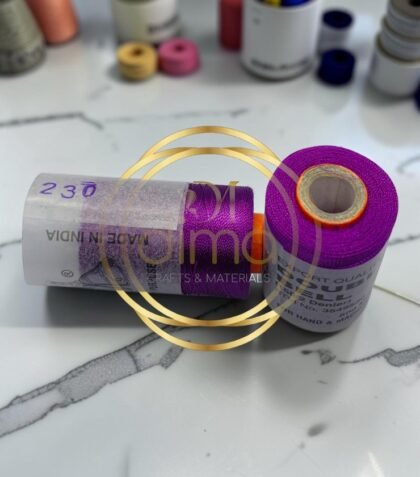 Double Bell Silk Thread Shade 230 Purple Violet