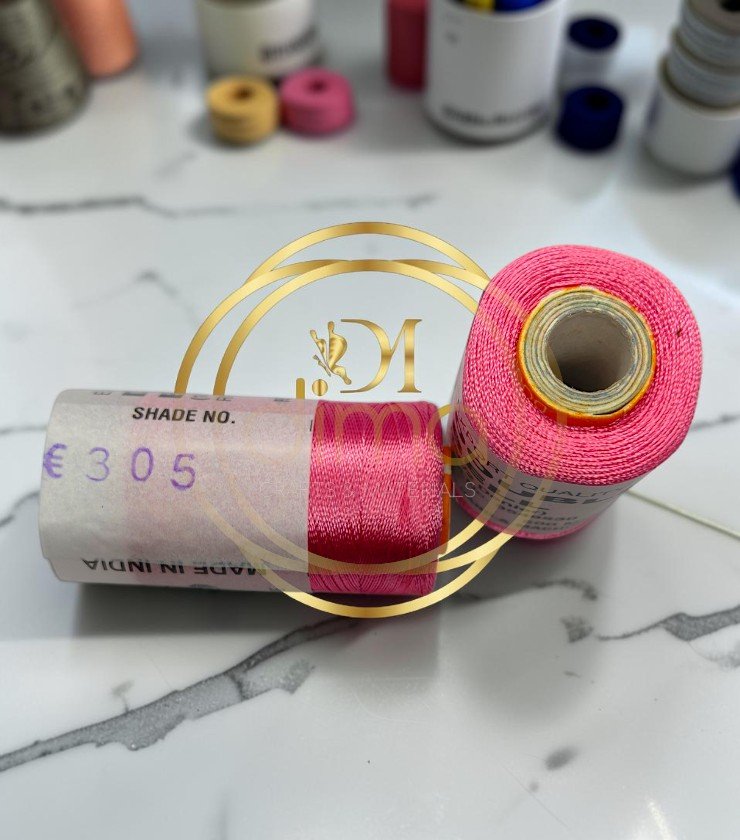 Double Bell Silk Thread Shade No. 305 Hot Pink