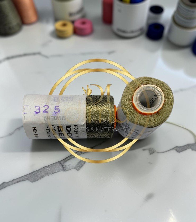 Double Bell Silk Thread Shade No. 325 Dark Gold