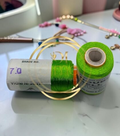 Double Bell Silk Thread Shade 70 Parrot Green