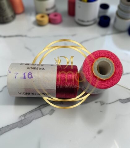 Double Bell Silk Thread Shade 716 Crimson Red