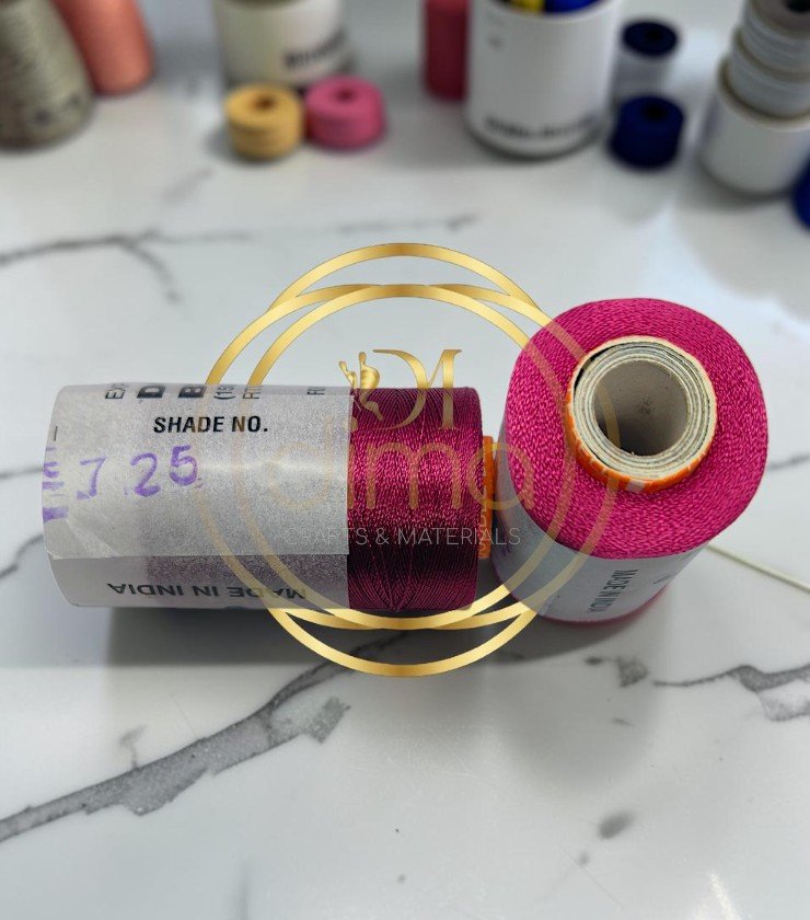 Double Bell Silk Thread Shade 725 Berry Magenta