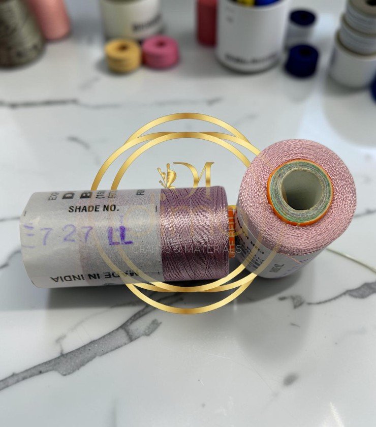 Double Bell Silk Thread Shade 727LL Dusty Mauve