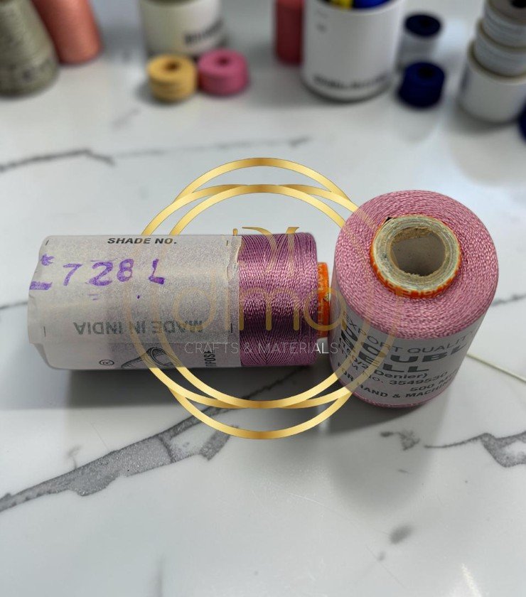 Double Bell Silk Thread Shade 728L Orchid Mauve