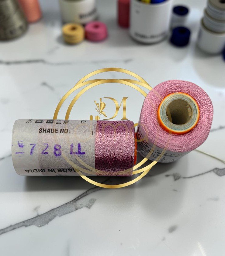 Double Bell Silk Thread Shade 728LL Blush Rose