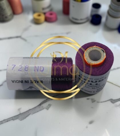 Double Bell Silk Thread Shade 728ND Plum Purple