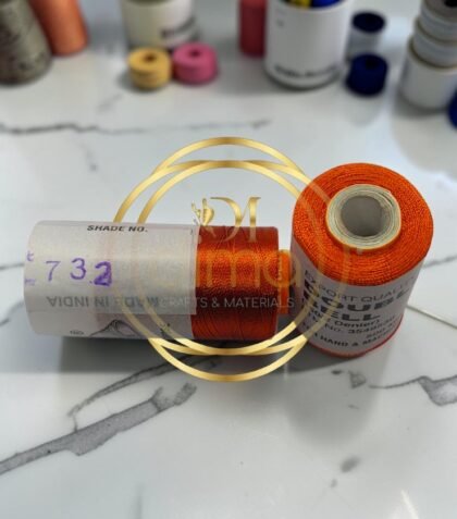 Double Bell Silk Thread Shade 732 Burnt Orange