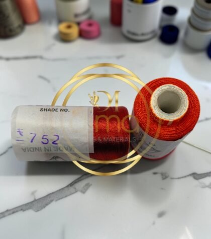 Double Bell Silk Thread Shade 752 Brick Red