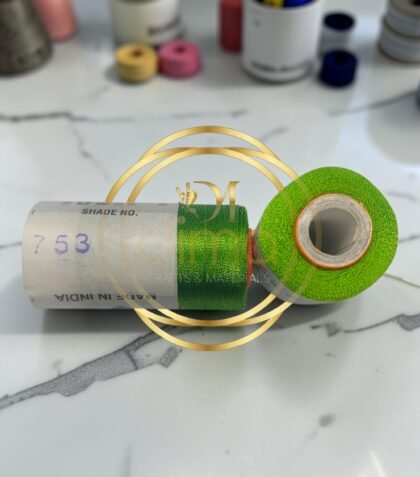 Double Bell Silk Thread Shade 753 Grass Green