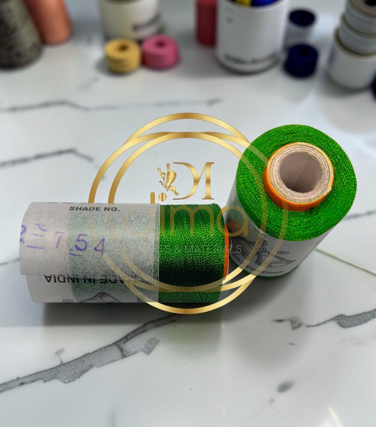 Double Bell Silk Thread Shade 754 Forest Green