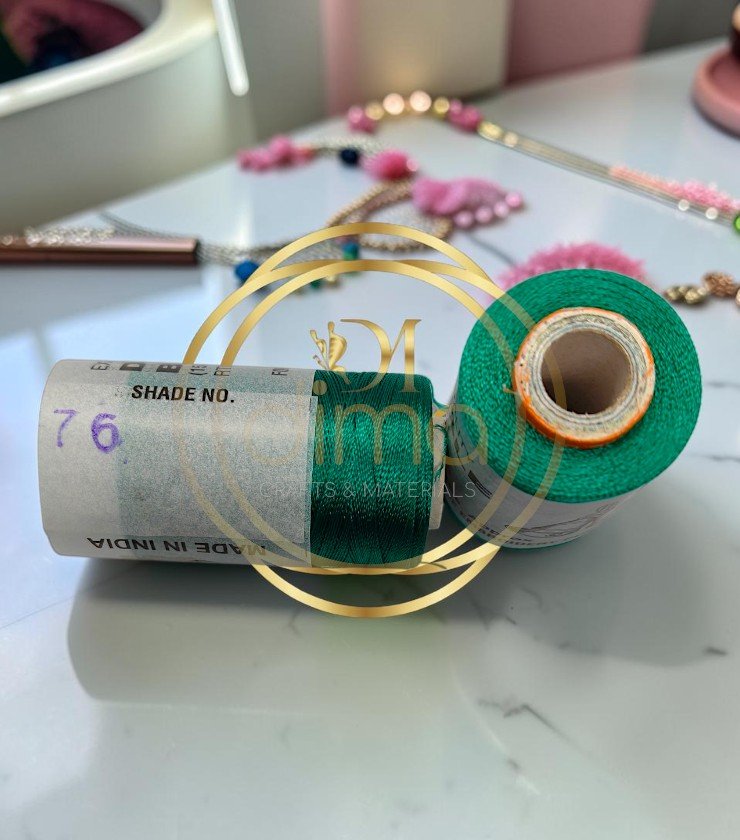 Double Bell Silk Thread Shade No. 76 Forest Green