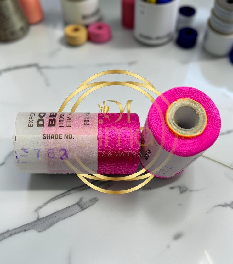 Double Bell Silk Thread Shade 762 Magenta Pink