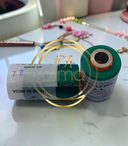 Double Bell Silk Thread Shade 77 Dark Bottle Green