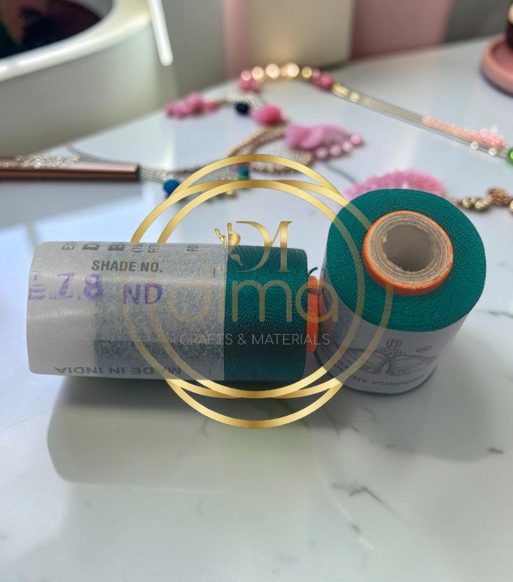 Double Bell Silk Thread Shade No. 78ND Teal Green