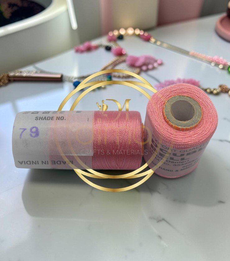 Double Bell Silk Thread Shade No. 79 Rose Pink