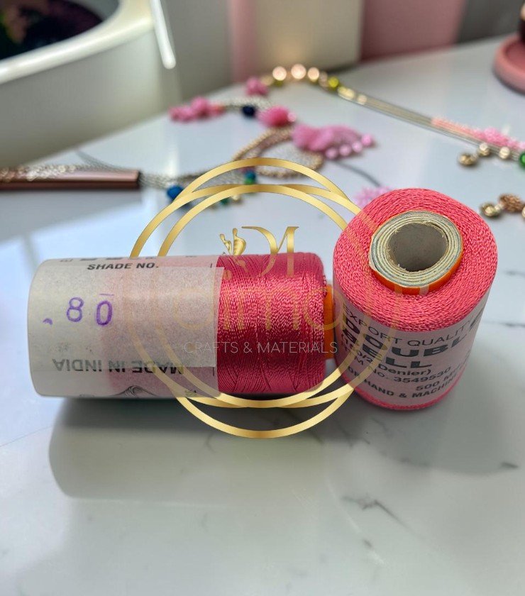 Double Bell Silk Thread Shade No. 80 Deep Rose