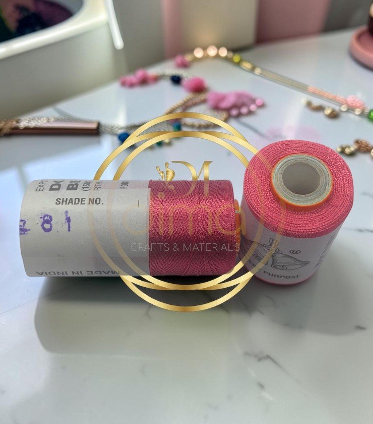 Double Bell Silk Thread Shade No. 81 Mauve Pink