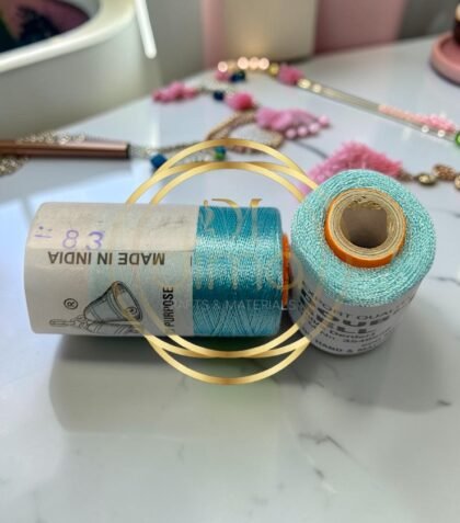 Double Bell Silk Thread Shade 83 Aqua Blue