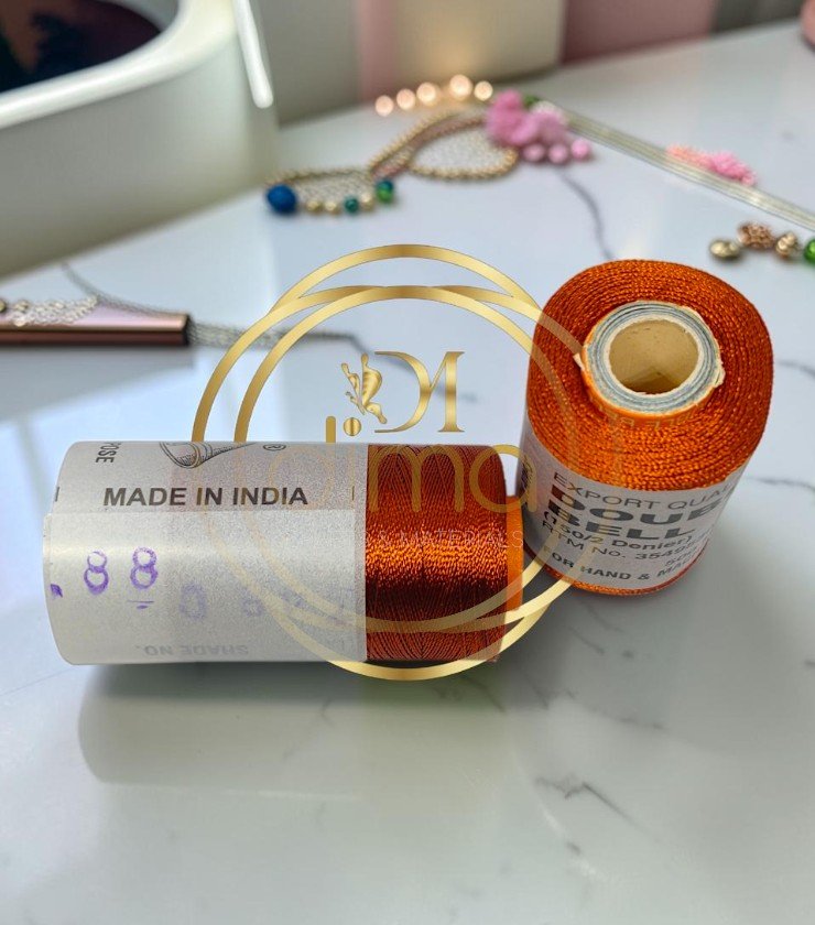 Double Bell Silk Thread Shade No. 88 Burnt Orange