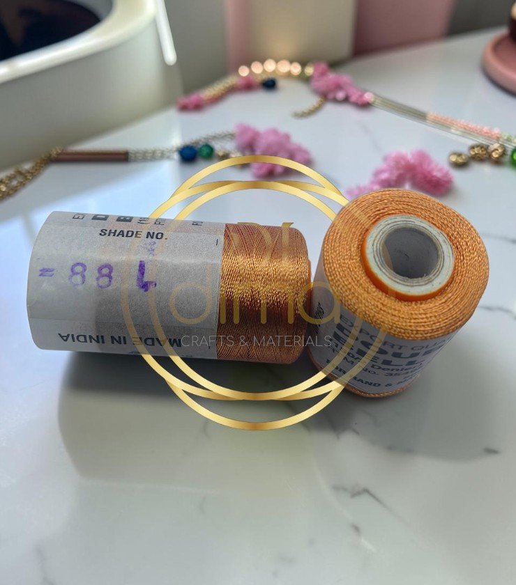 Double Bell Silk Thread Shade No. 88L Copper Orange