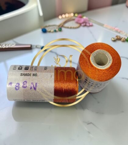 Double Bell Silk Thread Shade 88N Rust Orange