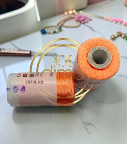 Double Bell Silk Thread Shade 94 Bright Orange