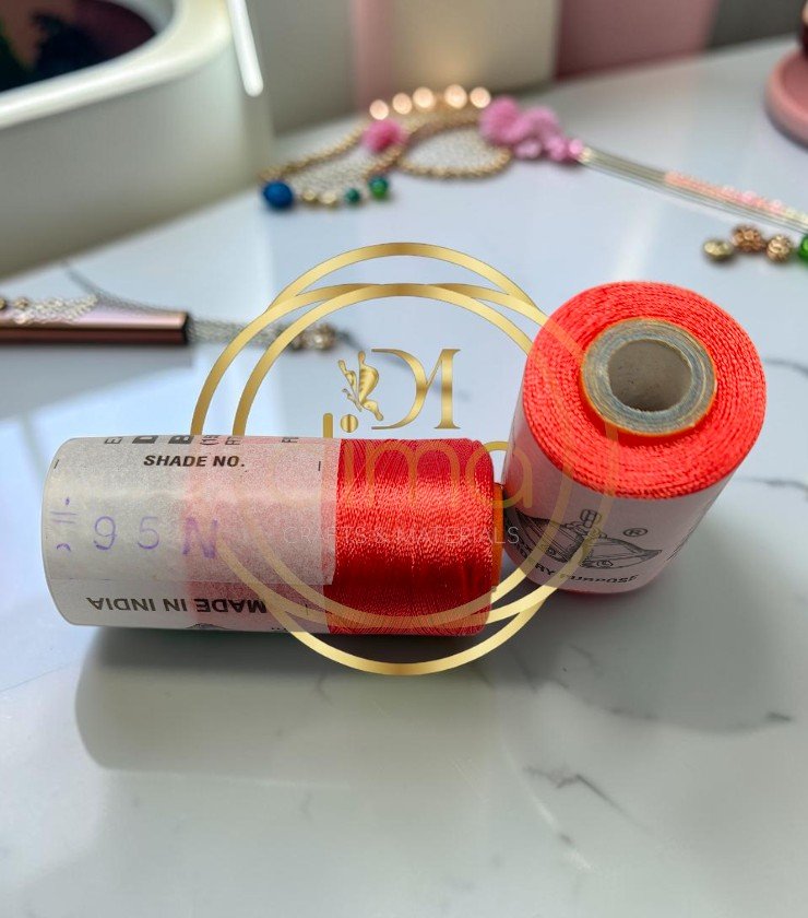 Double Bell Silk Thread Shade No. 95N Tomato Red